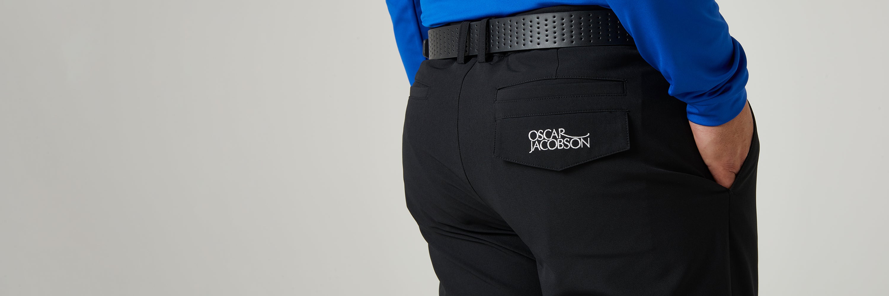 Oscar Jacobson Golf Trousers - Main Image