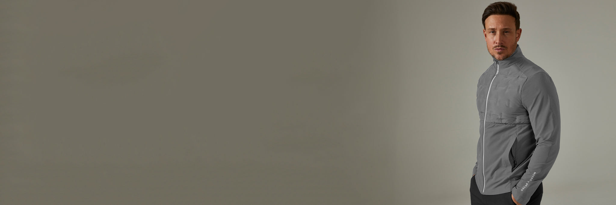 Hackney Oscar Jacobson Hybrid Jacket Oscar Jacobson Golf Jacket