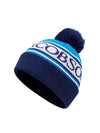 Gillies Knitted Hat- Cobalt/Navy- Oscar Jacobson Golf