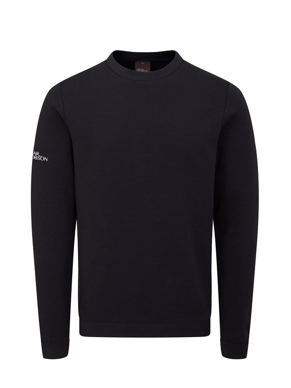 Johnstone Crew Neck Pullover- Pineneedle / Small- Oscar Jacobson Golf