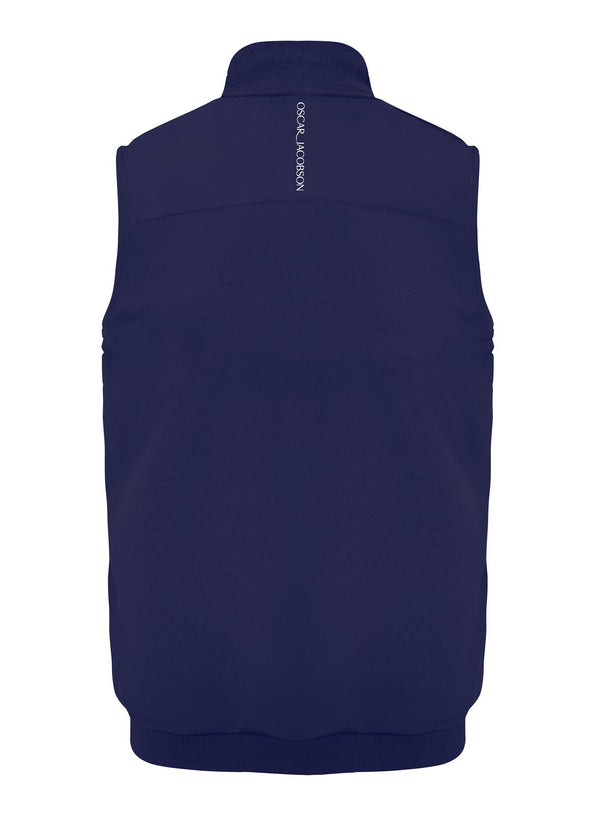 Westland Sleeveless Quarter Zip Pullover- Pineneedle / Small- Oscar Jacobson Golf