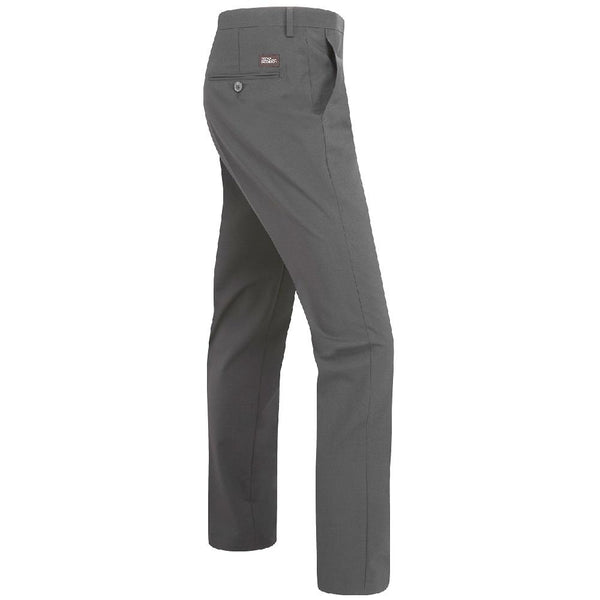 Dave Straight Fit Trouser- Grey / 40" / 30" Short- Oscar Jacobson Golf