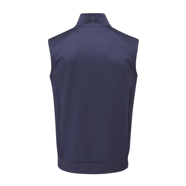 Trent Sleeveless Pullover- White / Small- Oscar Jacobson Golf