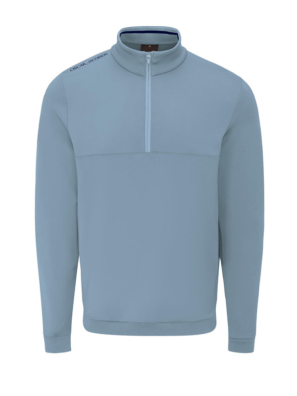 Westland Quarter Zip Pullover- Pineneedle / Small- Oscar Jacobson Golf