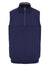 Westland Sleeveless Quarter Zip Pullover- Pineneedle / Small- Oscar Jacobson Golf