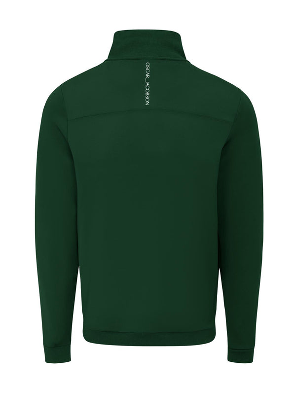 Westland Quarter Zip Pullover- Pineneedle / Small- Oscar Jacobson Golf