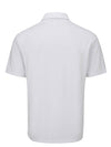 Ocar Jacobson White polo shirt on a white background