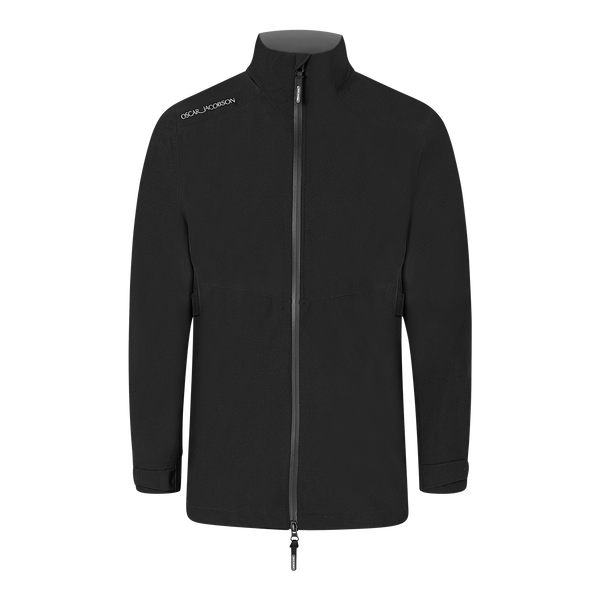 Alex Waterproof Jacket- Black/Pineneedle / Small- Oscar Jacobson Golf