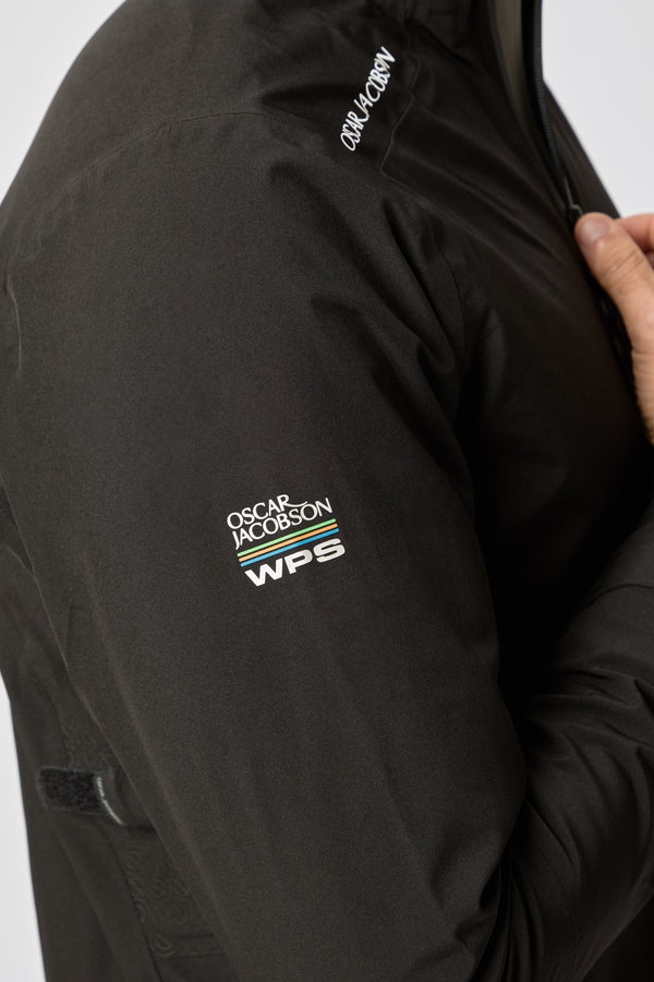 Alex Waterproof Jacket- Black/Pewter / Small-Black/Pewter / Medium-Black/Pewter / Large-Black/Pewter / X-Large-Black/Pewter / XX-Large- Oscar Jacobson Golf