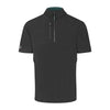 Arlington Short Sleeved Waterproof- Black/Pewter / Small-Black/Pewter / Medium-Black/Pewter / Large-Black/Pewter / X-Large-Black/Pewter / XX-Large- Oscar Jacobson Golf