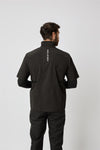 Arlington Short Sleeved Waterproof- Black/Pewter / Small-Black/Pewter / Medium-Black/Pewter / Large-Black/Pewter / X-Large-Black/Pewter / XX-Large- Oscar Jacobson Golf