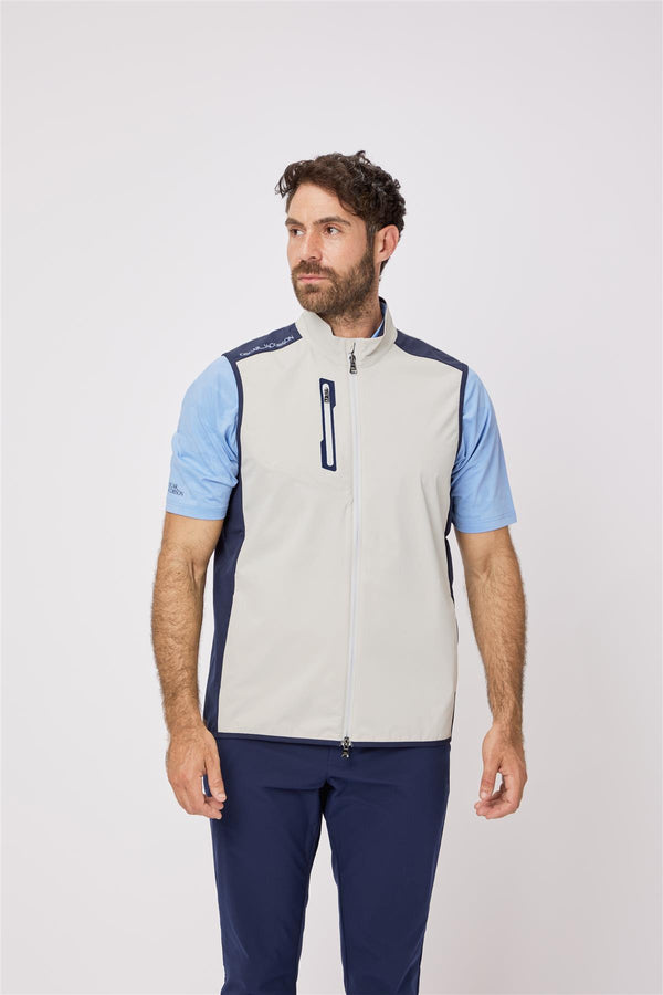 Beatty Gilet- Navy / Small-Navy / Medium-Navy / Large-Navy / X Large-Navy / XX Large- Oscar Jacobson Golf