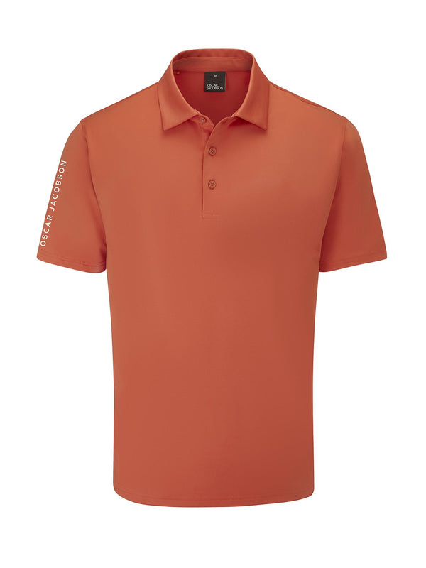 Bullock Polo Shirt- Navy / Small-Navy / Medium-Navy / Large-Navy / X-Large-Navy / XX-Large- Oscar Jacobson Golf