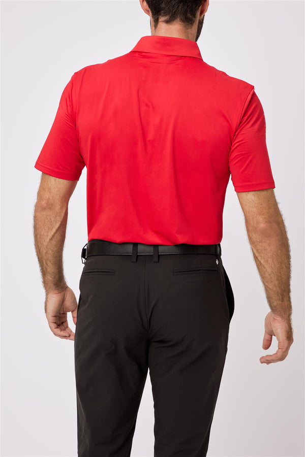 Bullock Polo Shirt- Navy / Small-Navy / Medium-Navy / Large-Navy / X-Large-Navy / XX-Large- Oscar Jacobson Golf