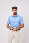 Bullock Polo Shirt- Lavender / Small-Lavender / Medium-Lavender / Large-Lavender / X-Large-Lavender / XX-Large- Oscar Jacobson Golf