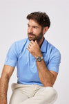 Bullock Polo Shirt- Lavender / Small-Lavender / Medium-Lavender / Large-Lavender / X-Large-Lavender / XX-Large- Oscar Jacobson Golf