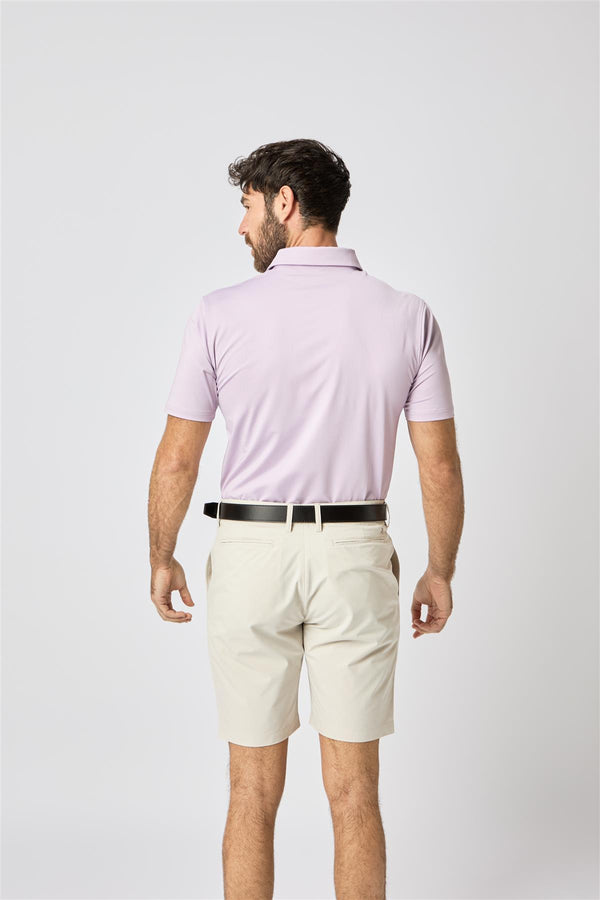 Bullock Polo Shirt- Lavender / Small-Lavender / Medium-Lavender / Large-Lavender / X-Large-Lavender / XX-Large- Oscar Jacobson Golf