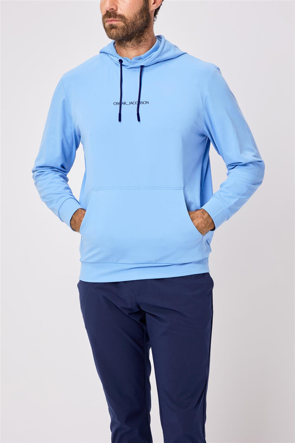 Denbigh Hoodie- Dodger Blue / Small-Dodger Blue / Medium-Dodger Blue / Large-Dodger Blue / X-Large-Dodger Blue / XX-Large- Oscar Jacobson Golf