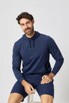 Denbigh Hoodie- Dodger Blue / Small-Dodger Blue / Medium-Dodger Blue / Large-Dodger Blue / X-Large-Dodger Blue / XX-Large- Oscar Jacobson Golf