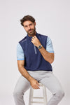Drew Second Layer- Dodger Blue / Small-Dodger Blue / Medium-Dodger Blue / Large-Dodger Blue / X-Large-Dodger Blue / XX-Large- Oscar Jacobson Golf