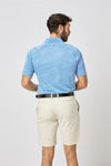 Herald Polo Shirt- Aluminium / Small-Aluminium / Medium-Aluminium / Large-Aluminium / X-Large-Aluminium / XX-Large- Oscar Jacobson Golf