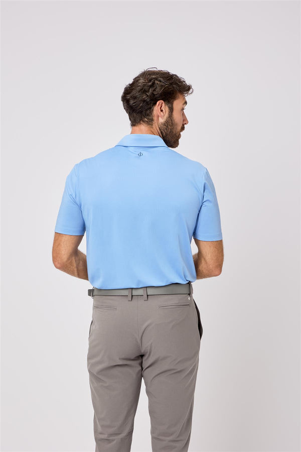 Kenson Polo Shirt- Navy / Small-Navy / Medium-Navy / Large-Navy / X-Large-Navy / XX-Large- Oscar Jacobson Golf