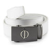 Leather Belt- Black / One Size-White / One Size-Navy / One Size- Oscar Jacobson Golf