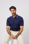 Mallory Polo Shirt- Lavender / Small-Lavender / Medium-Lavender / Large-Lavender / X-Large-Lavender / XX-Large- Oscar Jacobson Golf