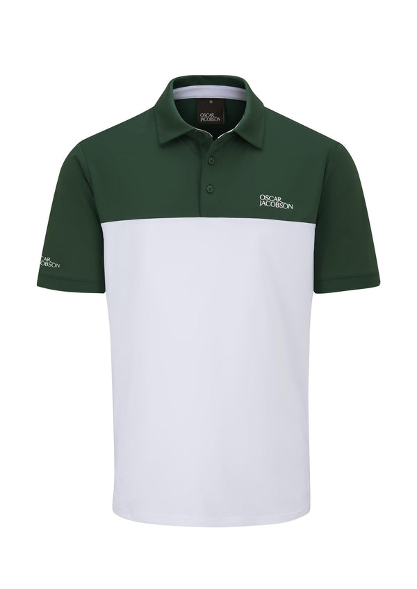 Matley II Polo Shirt- Aluminium / Small-Aluminium / Medium-Aluminium / Large-Aluminium / X-Large-Aluminium / XX-Large- Oscar Jacobson Golf