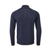 Warwick Merino Zip Neck Sweater- Royal Blue / Small- Oscar Jacobson Golf