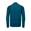 Warwick Merino Zip Neck Sweater- Royal Blue / Small- Oscar Jacobson Golf