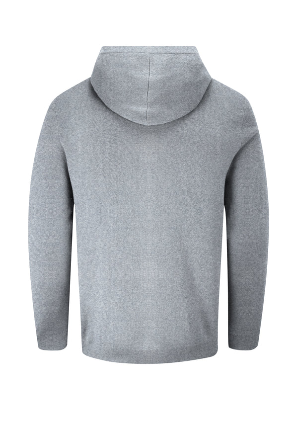 Kennedy Lightweight Knitted Hoodie- Pineneedle / Small- Oscar Jacobson Golf