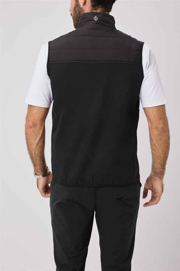 Oscar Jacobson Baynes Padded Gilet- Aluminium / Small-Aluminium / Medium-Aluminium / Large-Aluminium / X-Large-Aluminium / XX-Large- Oscar Jacobson Golf