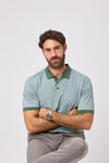 Regent Polo Shirt- Lavender / Small-Lavender / Medium-Lavender / Large-Lavender / X-Large-Lavender / XX-Large- Oscar Jacobson Golf