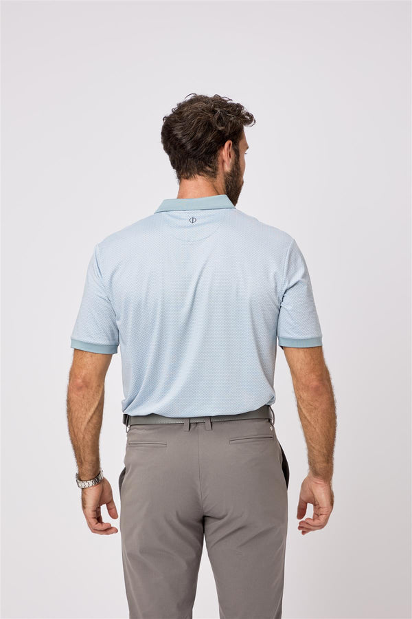 Regent Polo Shirt- Lavender / Medium-Lavender / Large-Lavender / Small-Lavender / X-Large-Lavender / XX-Large- Oscar Jacobson Golf