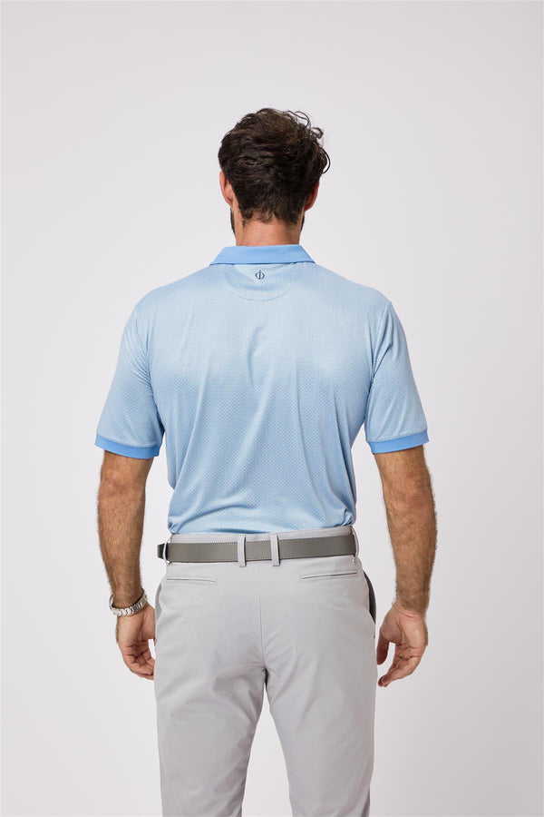Regent Polo Shirt- Lavender / Medium-Lavender / Large-Lavender / Small-Lavender / X-Large-Lavender / XX-Large- Oscar Jacobson Golf