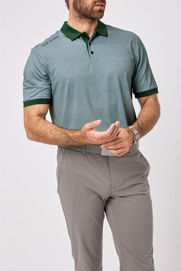 Regent Polo Shirt- Lavender / Medium-Lavender / Large-Lavender / Small-Lavender / X-Large-Lavender / XX-Large- Oscar Jacobson Golf
