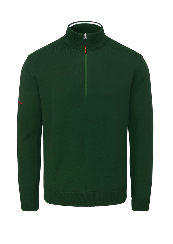 Rumsey Sweater- Pineneedle / Small- Oscar Jacobson Golf
