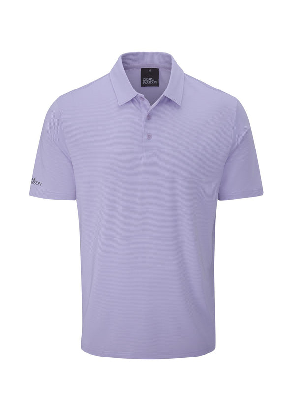 Stoneleigh Polo Shirt- Aluminium / Small-Aluminium / Medium-Aluminium / Large-Aluminium / X-Large-Aluminium / XX-Large- Oscar Jacobson Golf