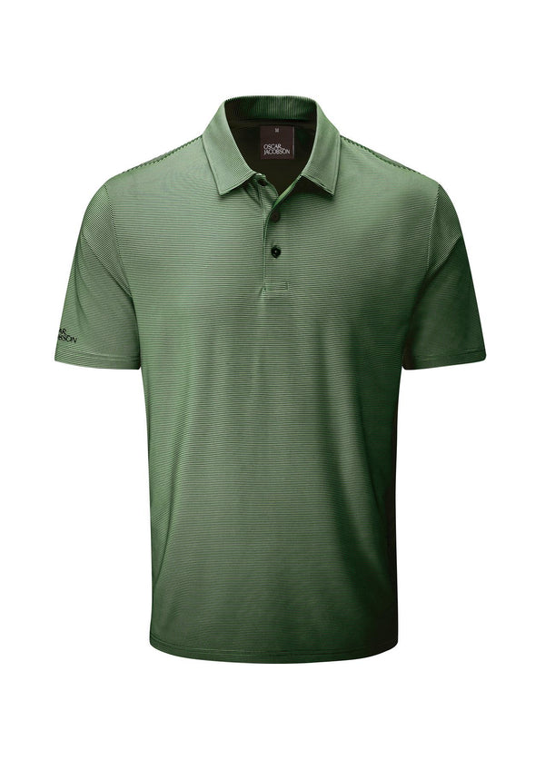 Stoneleigh Polo Shirt- Aluminium / Small-Aluminium / Medium-Aluminium / Large-Aluminium / X-Large-Aluminium / XX-Large- Oscar Jacobson Golf