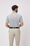 Stoneleigh Polo Shirt- Aluminium / Small-Aluminium / Medium-Aluminium / Large-Aluminium / X-Large-Aluminium / XX-Large- Oscar Jacobson Golf