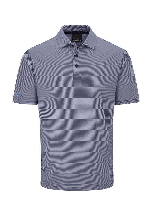 Stoneleigh Polo Shirt- Lavender / Small-Lavender / Medium-Lavender / Large-Lavender / X-Large-Lavender / XX-Large- Oscar Jacobson Golf
