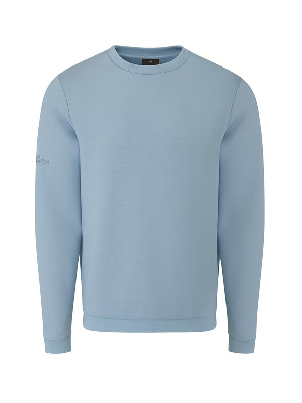 Johnstone Crew Neck Pullover- Pineneedle / Small- Oscar Jacobson Golf