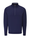 Westland Quarter Zip Pullover- Pineneedle / Small- Oscar Jacobson Golf