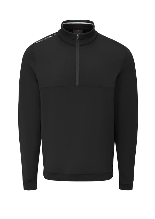 Westland Quarter Zip Pullover- Pineneedle / Small- Oscar Jacobson Golf