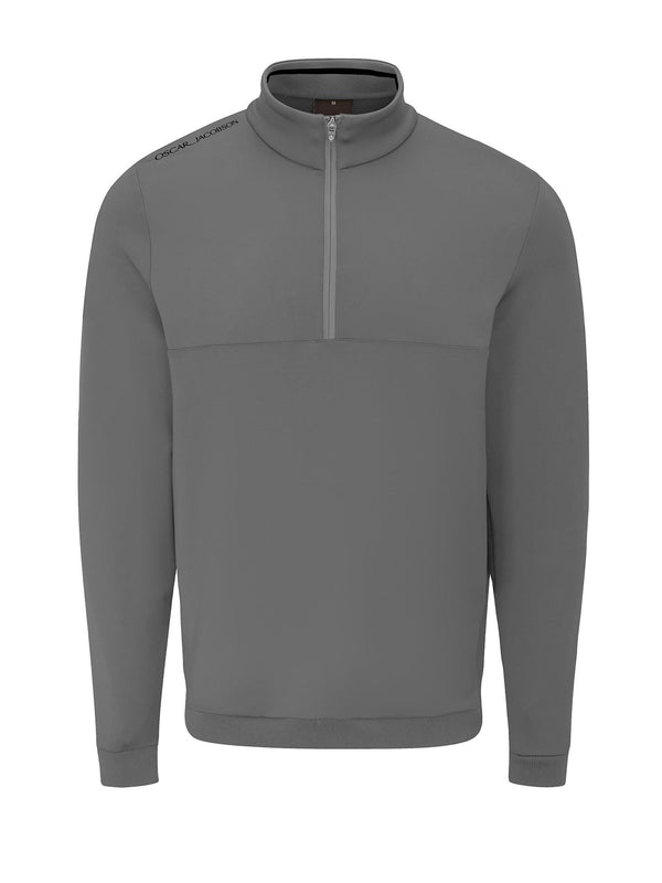 Westland Quarter Zip Pullover- Pineneedle / Small- Oscar Jacobson Golf