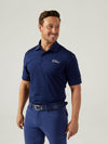 Bullock Tour Polo Shirt- Pineneedle / Small- Oscar Jacobson Golf