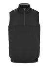 Westland Sleeveless Quarter Zip Pullover- Pineneedle / Small- Oscar Jacobson Golf