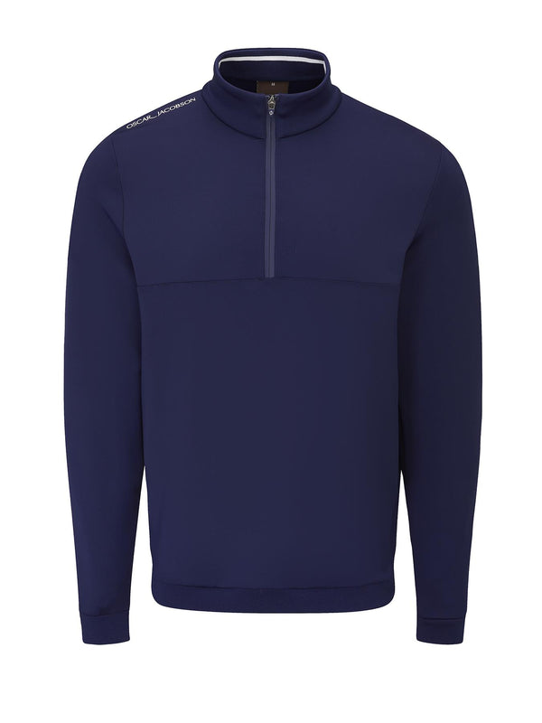 Westland Quarter Zip Pullover- Pineneedle / Small- Oscar Jacobson Golf