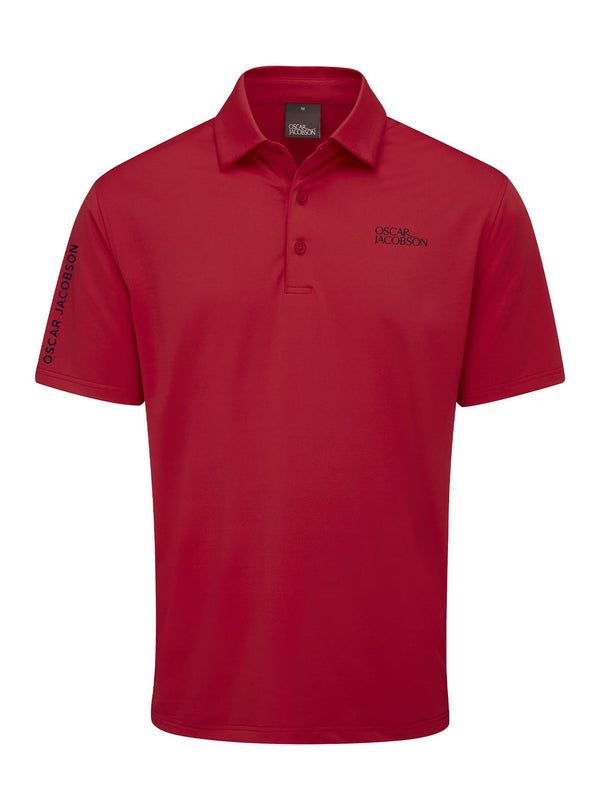 Bullock Tour Polo Shirt- Pineneedle / Small- Oscar Jacobson Golf